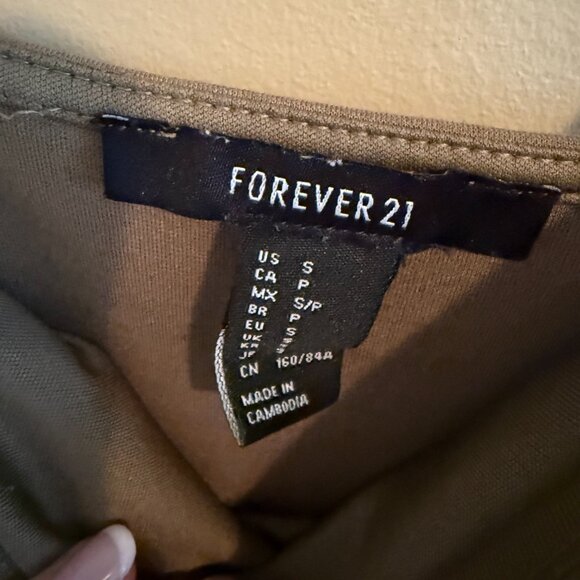 Forever 21 Straight Neck Mini Dress - Picture 2 of 2